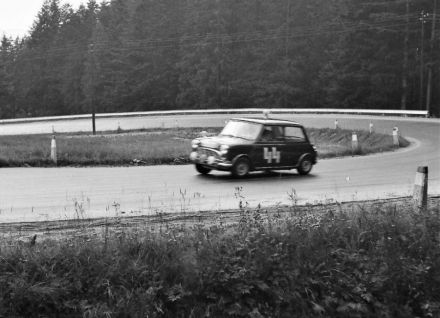 Ove Andersson i Gunnar Wiman – Morris Mini Cooper.